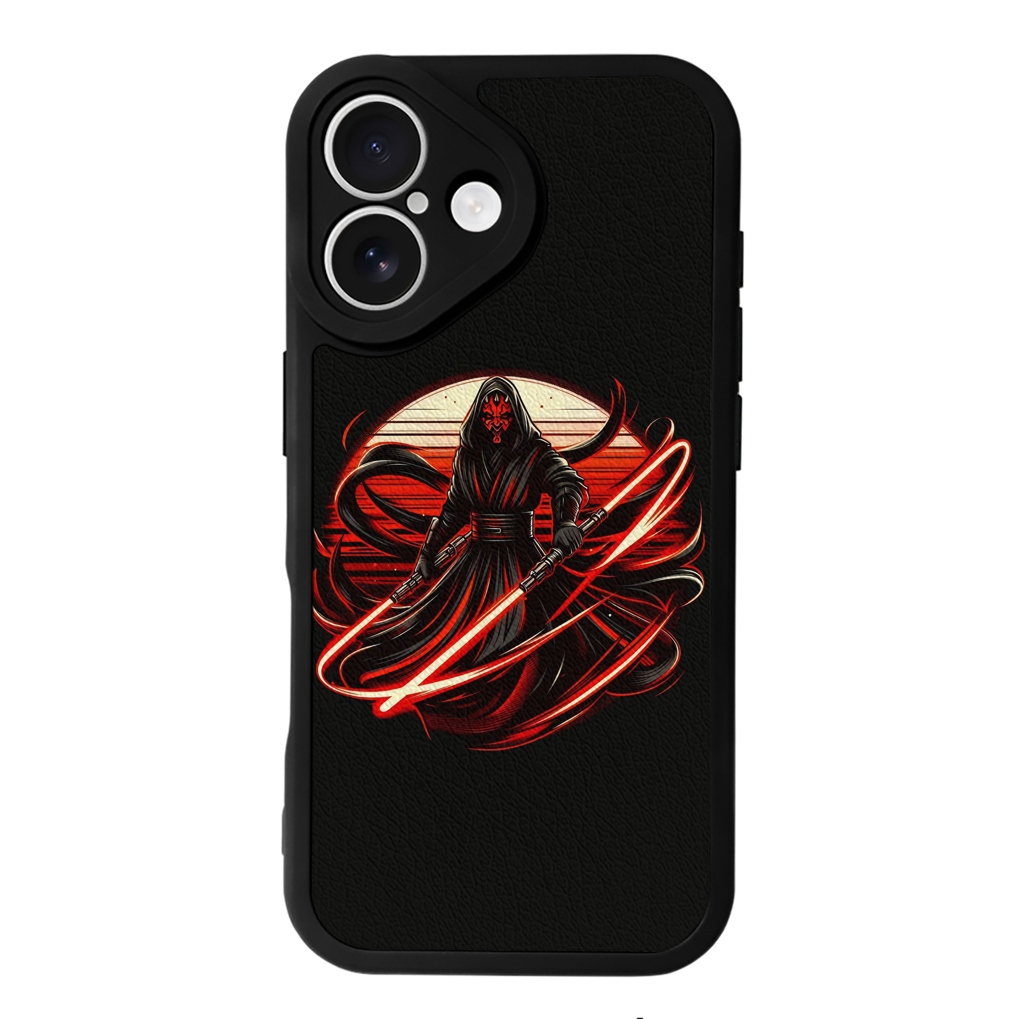 （画像用） スター・ウォーズ Star Wars 【iPhone 16シリーズ対応】シリコンスマホケース（レザー調） 材質：シリコン